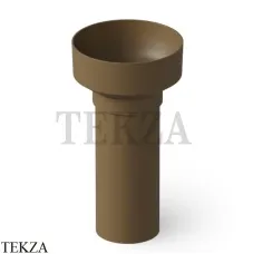 Dea Design Pedestal Basin Раковина напольная Solid Surface DD2023 480 1, Dark Camel №1
