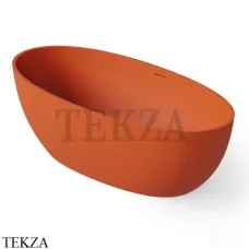 Dea Design Nature Ванна отдельностоящая овальная 170x80 Solid Surface DD8647 1700 7, Orange №7