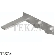 Ritmonio Dot316 Смеситель для раковины, внешняя часть PR50AK102 INOX, Brushed steel