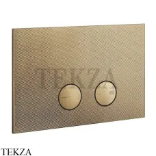 Gessi DIAMANTATO Клавиша смыва для инсталляции Geberit Sigma 8 и Sigma 12, 54681-726, Warm Bronze Br