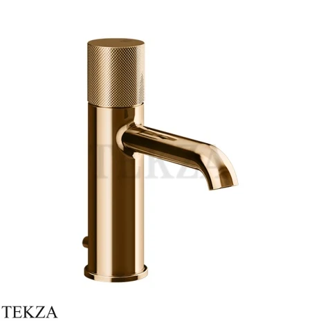 Gessi Habito DIAMANTATO Смеситель для раковины, с донным клапаном 70601-735, Warm Bronze PVD