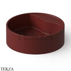 Dea Design Washbasins Раковина настольная круглая Solid Surface DD9062 450 17, Red Wine №17 Dea Design Washbasins Раковина настольная круглая Solid Surface DD9062 450 17, Red Wine №17