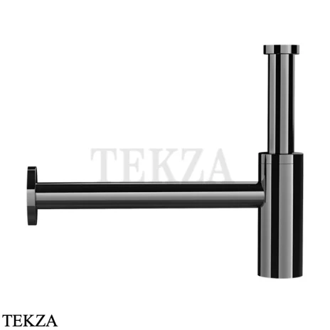 Gessi TOTAL LOOK Сифон для раковины бутылочный 01430-706, black хром глянец