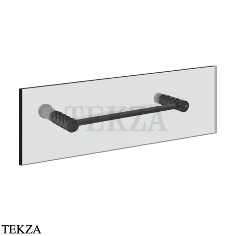 Gessi Pelle Tresse Полотенцедержатель для крепления на стекло, 30 см 78611-299, Black XL