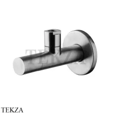 FIMA Carlo Frattini Spillo steel Вентиль угловой, слив 1/2 x 1/2 F197INOX, сталь FIMA Carlo Frattini Spillo steel Вентиль угловой, слив 1/2 x 1/2 F197INOX, сталь