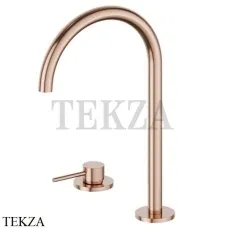 Newform XT Смеситель для раковины высокий, без гарнитура 4220.58.061, PVD Copper bronze