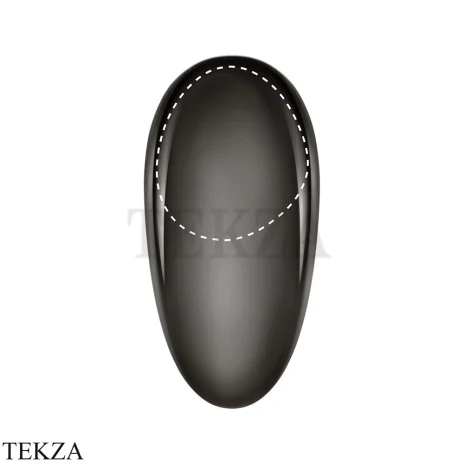 Gessi Equilibrio Излив для раковины на столешницу 52001-706, Black Metal PVD