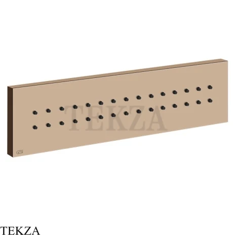 Gessi Rettangolo shower BODY JETS Боковая форсунка 32975-030, Copper PVD