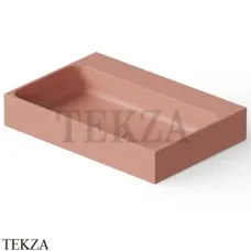 Dea Design Washbasins Раковина настольная квадратная 41х41 Solid Surface DD9083 410 13, Lotus №13