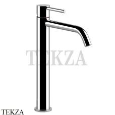 Gessi Emporio Via Tortona Смеситель для раковины высокий, без сливного гарнитура 18604-031, хром