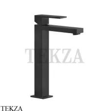 Gessi Rettangolo Смеситель для раковины высокий, без сливного гарнитура 11922-299, Black XL