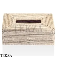 Decor Walther BASKET Диспенсер для салфеток 0922891, ротанг светлый