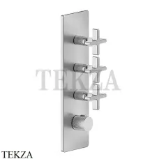 Gessi INCISO WELLNESS Термостат 3 выхода, внешняя часть 58226-031, хром глянец