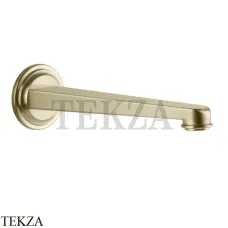 Gessi VENTI20 Излив настенный для раковины 21,5 см 65102-727, Brass Br. PVD