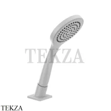 Gessi RILIEVO Душевой комплект на борт ванны, лейка, шланг 59127-279, White CN
