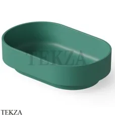 Dea Design Washbasins Раковина настольная овальная Solid Surface DD9097 560 10, Green №10
