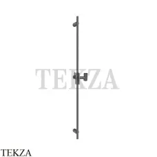 Gessi Habito UNITO Штанга для ручного душа с держателем 70044-707, Black Metal Brushed