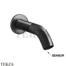 Gessi 316 TRAME Электронный настенный смеситель внешняя часть 54314-707, Black Metal Brushed