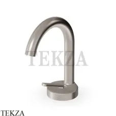 Zucchetti Isy22 Смеситель для раковины, без гарнитуры ZIS1401.C3, brushed nickel