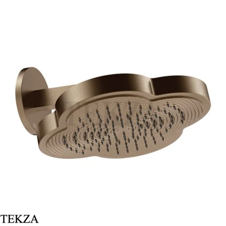 Gessi Ludovica Верхняя душевая лейка с кронштейном из стены 76148-761, бронза Coffee