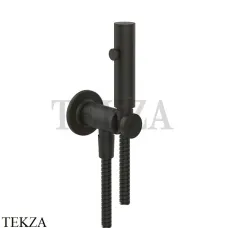Gessi INCISO SHOWER Гигиенический душ с держателем и выводом для шланга 58153-187, Aged Bronze