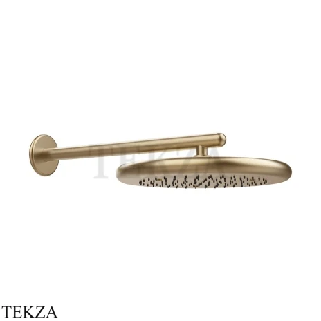 Gessi Goccia Душевая лейка 30,0 с настенным креплением 33756-726, Warm Bronze Br. PVD