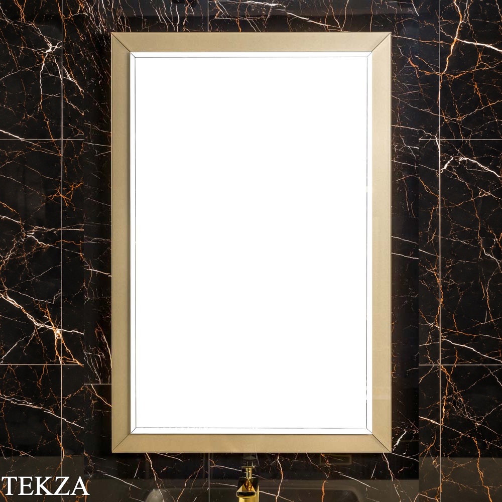 ARMADI ART LUCIDO DOLCE Зеркало с подсветкой 70 см 567-Light Gold, светлое золото