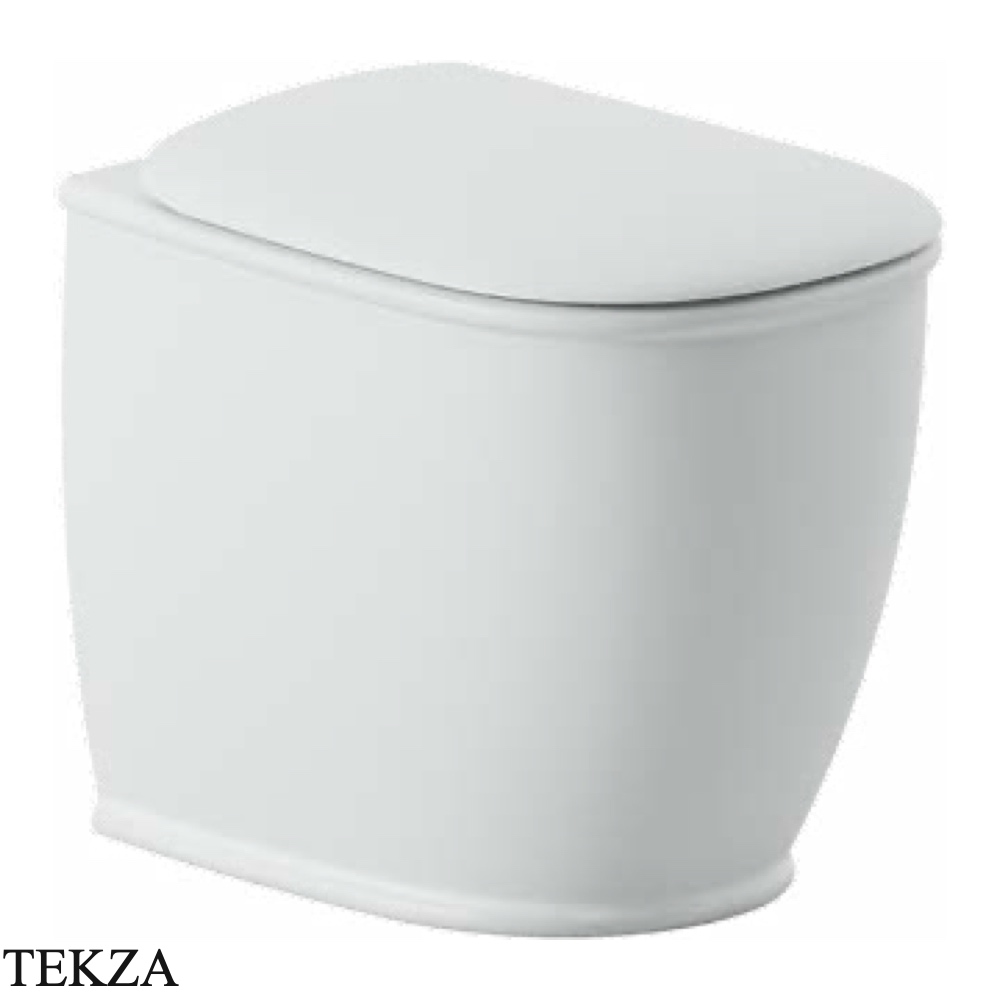 ArtCeram Atelier унитаз приставной чаша без ободка The.Rimless ATV002 01 00, белый глянец