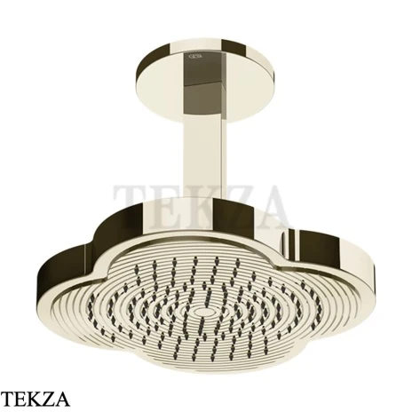 Gessi Ludovica Верхняя душевая лейка с потолочным кронштейном под размер 76152-720, никель глянец