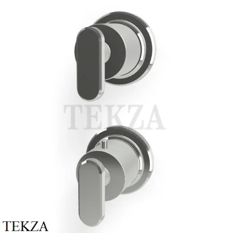 FIMA Carlo Frattini Park Line Термостат для душа, 2-3 потока, внешняя часть F1333N7CR, хром глянец