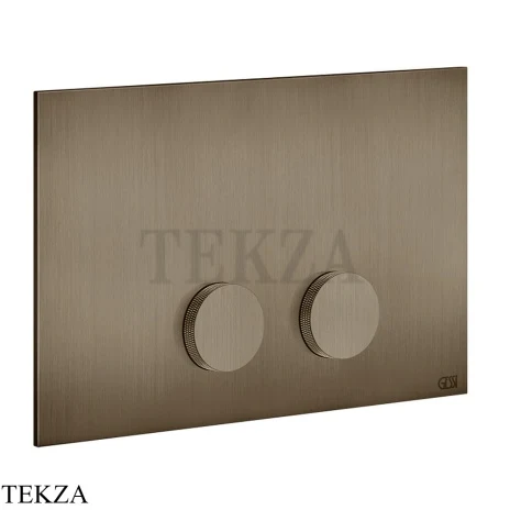 Gessi ANELLO Клавиша смыва для инсталляции Geberit Sigma 8 и Sigma 12 54623-761, Coffee Bronze Br. PVD