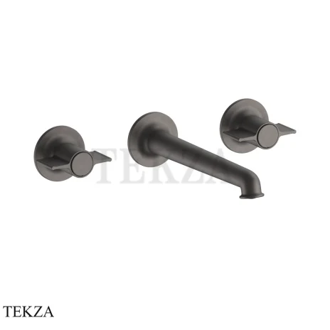 Fantini Flora Смеситель для раковины 150, внешняя часть 76P5J410B, Matt Gun Metal PVD