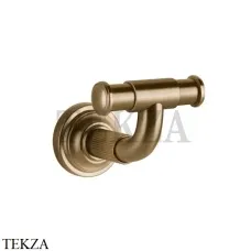 Gessi VENTI20 Крючок для полотенец двойной 65521-726, Warm Bronze Br