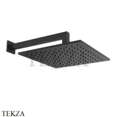 Gessi Emporio Shower Верхний душ с настенным кронштейном 47368-299, Black XL