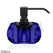 Decor Walther Kristall SSP Дозатор для мыла настольный 0933595, Capri blue-черный