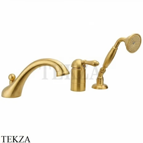 Nicolazzi Cinquanta Смеситель на борт ванны El Capitan, 3414SG75, Satin Gold