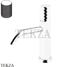 FIMA Carlo Frattini Spillo TECH G Смеситель для раковины, с донным клапаном F3031TXSGBS, белый матовый