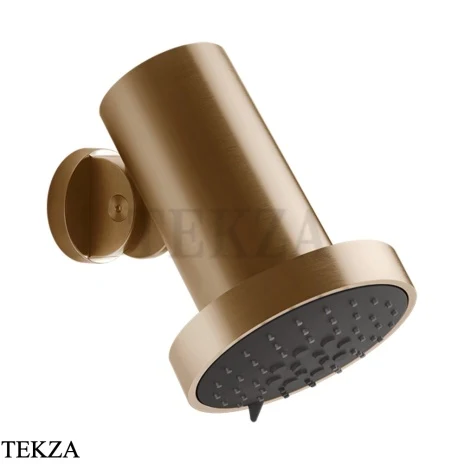 Gessi 316 SPOTWATER Душевая головка настенная, 3 функции 57269-726, Warm Steel Brushed PVD