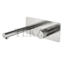 Boheme Stick Смеситель для раковины из стены, комплект Stick 125-NB.2 Nikel Brush TOUCH