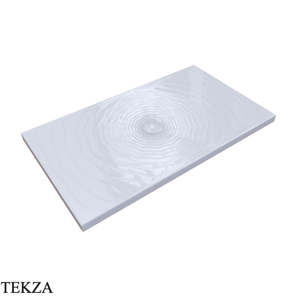 Flaminia Water Drop душевой поддон 140×80×5,5 см, белый глянец