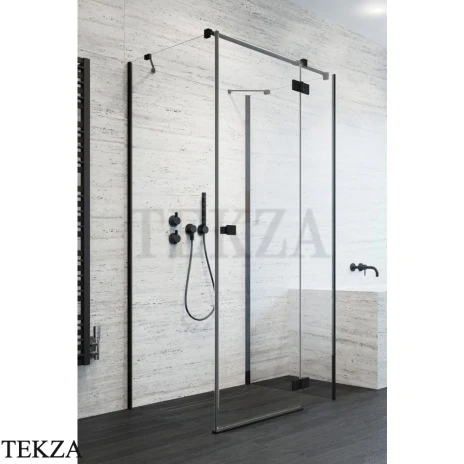 Radaway Essenza KDJ+S Душевая дверь 120 см, правая, 1385024-54-01R, черный матовый