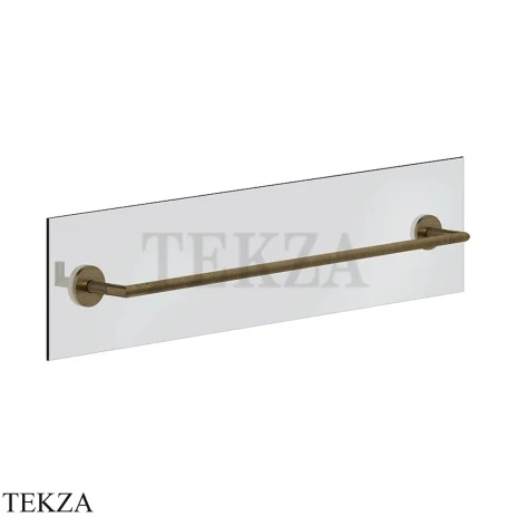 Gessi INGRANAGGIO Полотенцедержатель для крепления на стекло, 60 см 63928-713, Antique Brass