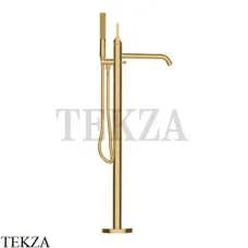 Bossini  APICE Смеситель для ванны напольный, внешняя часть Z00581.043, Золото Satined