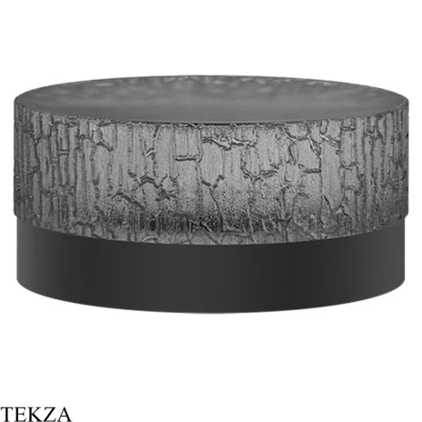 Gessi Incastri Мыльница настольная, Light smoke 75425-299, черный матовый