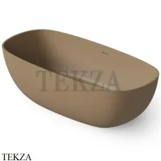 Dea Design Modern Ванна отдельностоящая скругленная 180x85 Solid Surface DD8666 1800 2, Light Camel №2