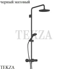 Dornbracht Meta Душевая стойка с термостатическим смесителем  (без ручного душа) 34459979-33, черный матовый