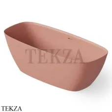 Dea Design Edge Ванна отдельностоящая скругленная 170x72 Solid Surface DD8671 1700 13, Lotus №13