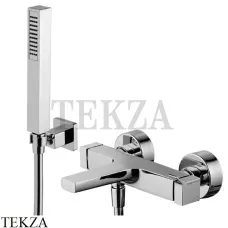 FIMA Carlo Frattini Zeta Смеситель для ванны с гарнитуром F3964CR, хром глянец