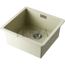 Omoikiri Kata 44-U Кухонная мойка Artgranit прямоугольная 4993401 ваниль