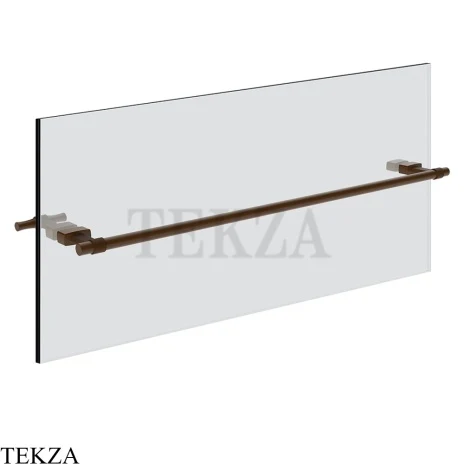 Gessi Jacqueline Полотенцедержатель для крепления на стекло, 60 см 77515-845, бронза Dark Brush